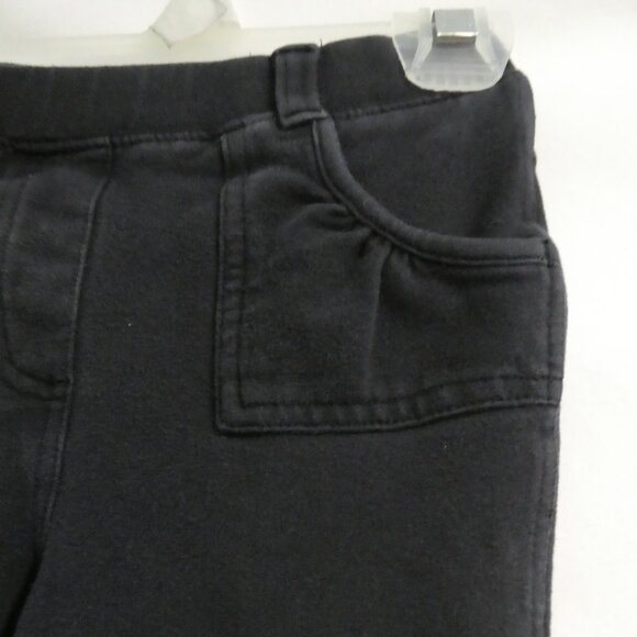 Girl's Comfortable Black Joggers | 5-6 | Stretchy Waistband | Belt Loops - Picture 5 of 15